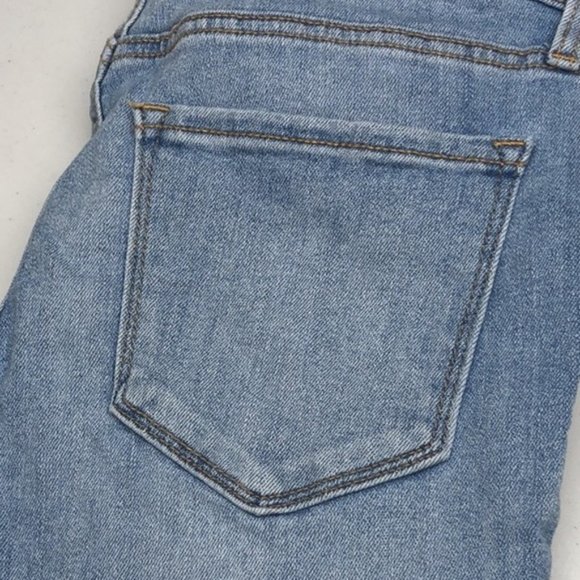 LIKE NEW VINTAGE LIGHTWASH OLD NAVY HIGH-RISE SUPER SKINNY 4/27x28 ⭐️ - Picture 10 of 12